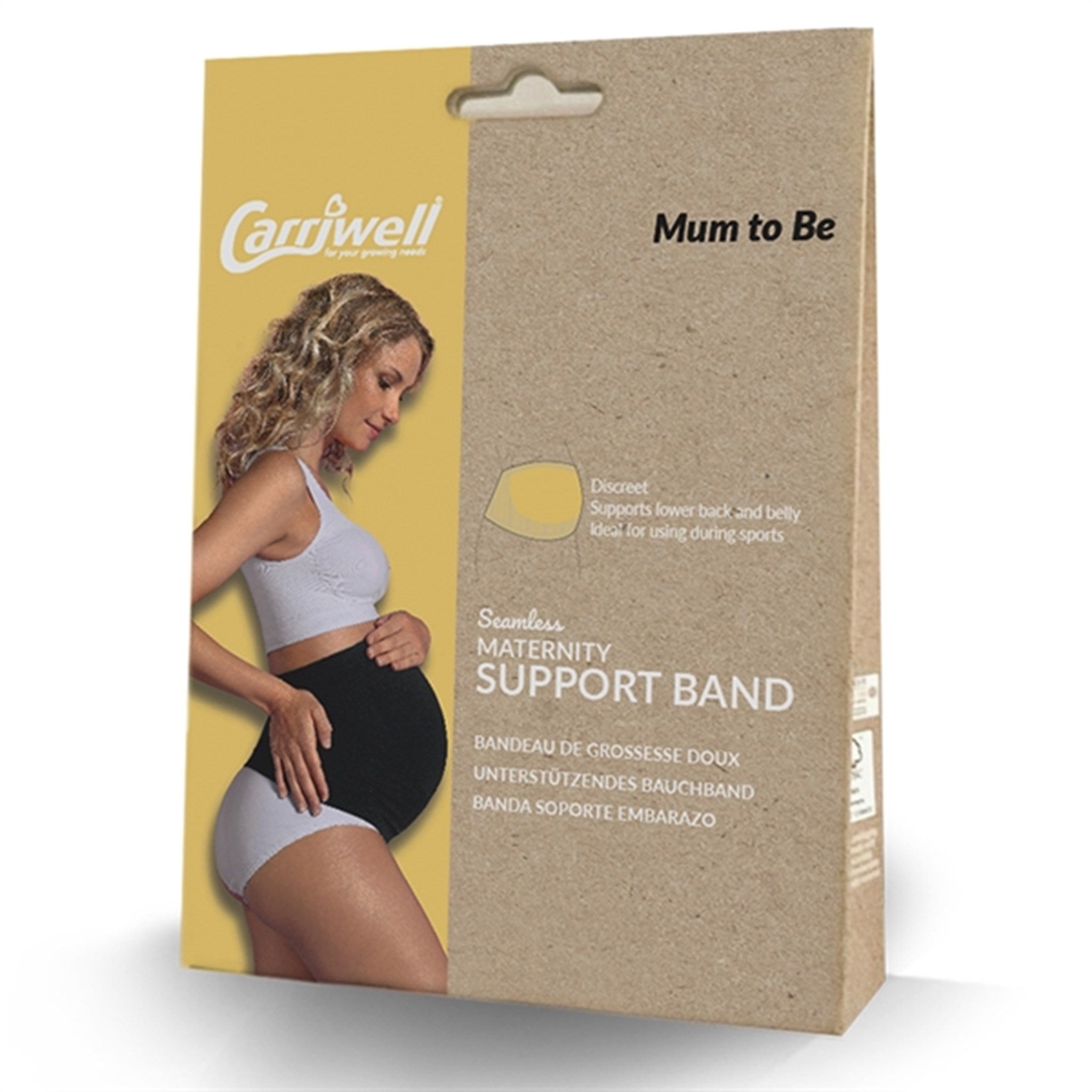 Carriwell Maternity Support Band White 7