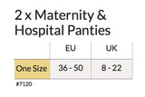Carriwell Maternity And Hospital Panties Black 2 pcs