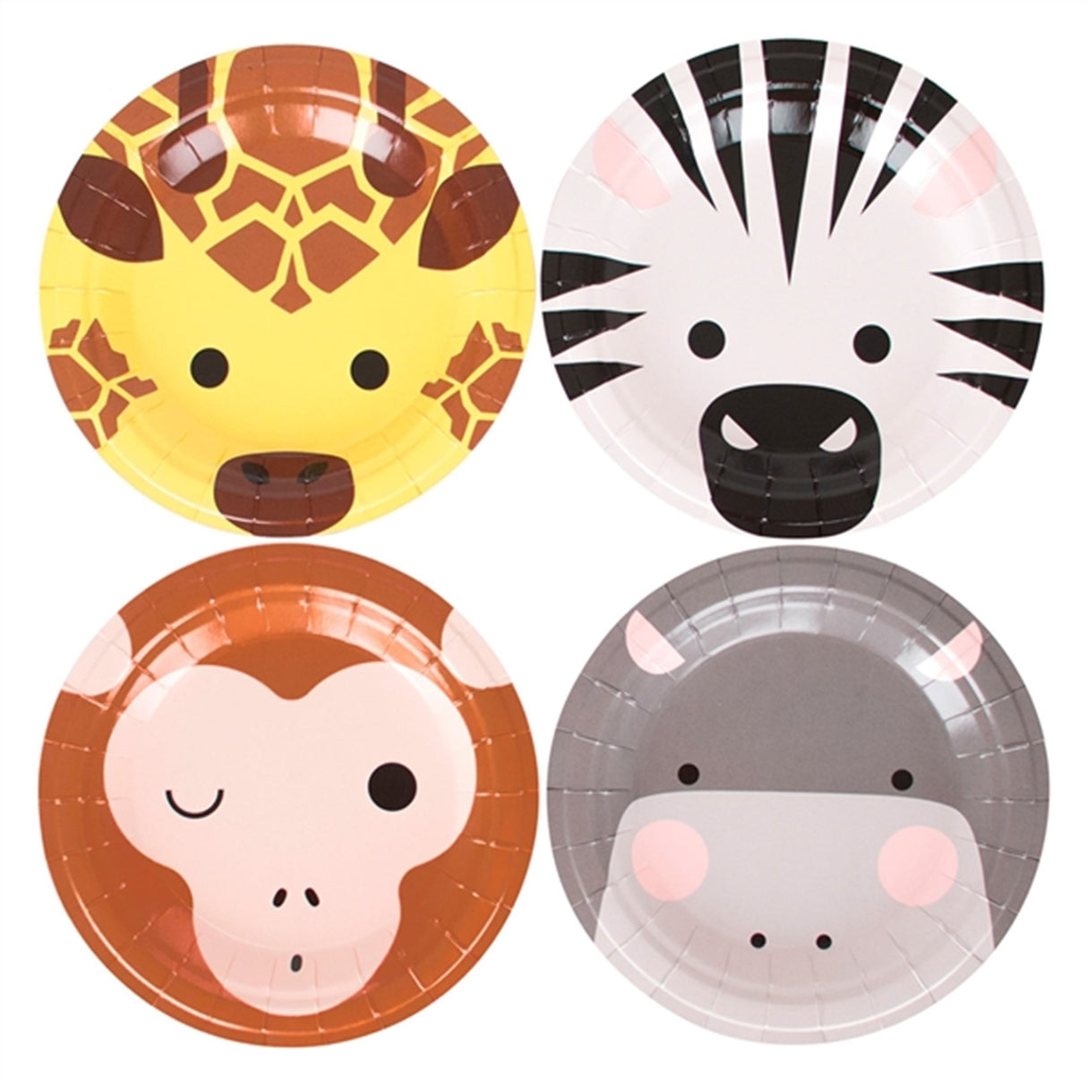 My Little Day Plate Safari Small 8 Pcs