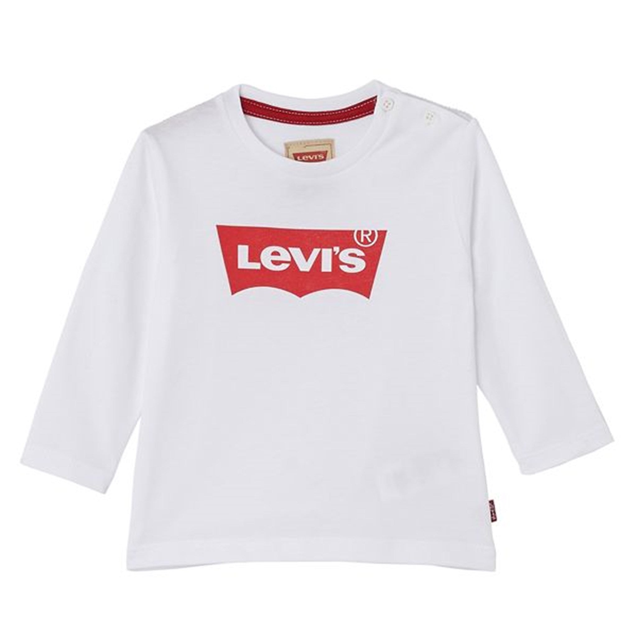 Levi's T-shirt LS Nos White