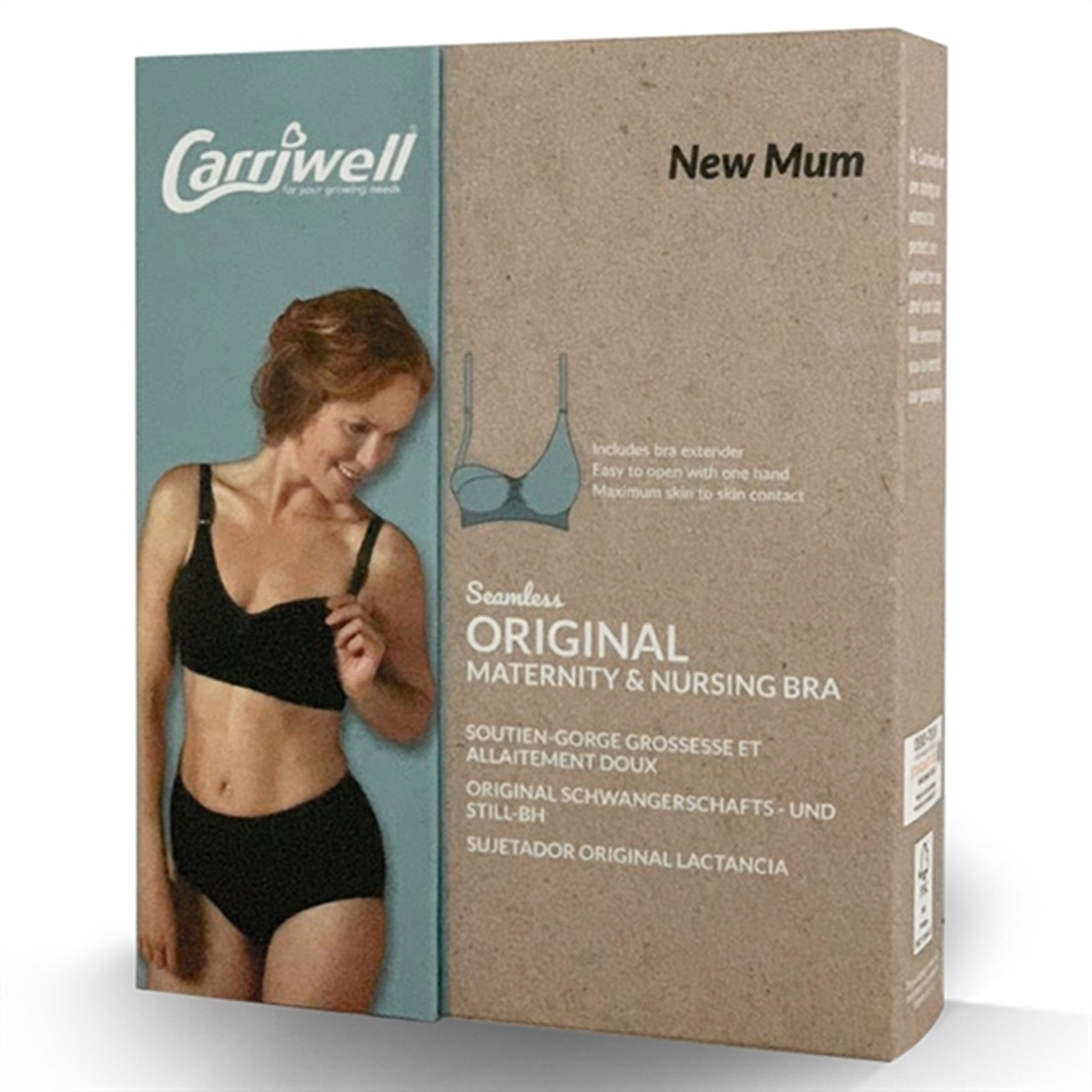 Carriwell Carriwell Maternity And Nursing Bra White 6