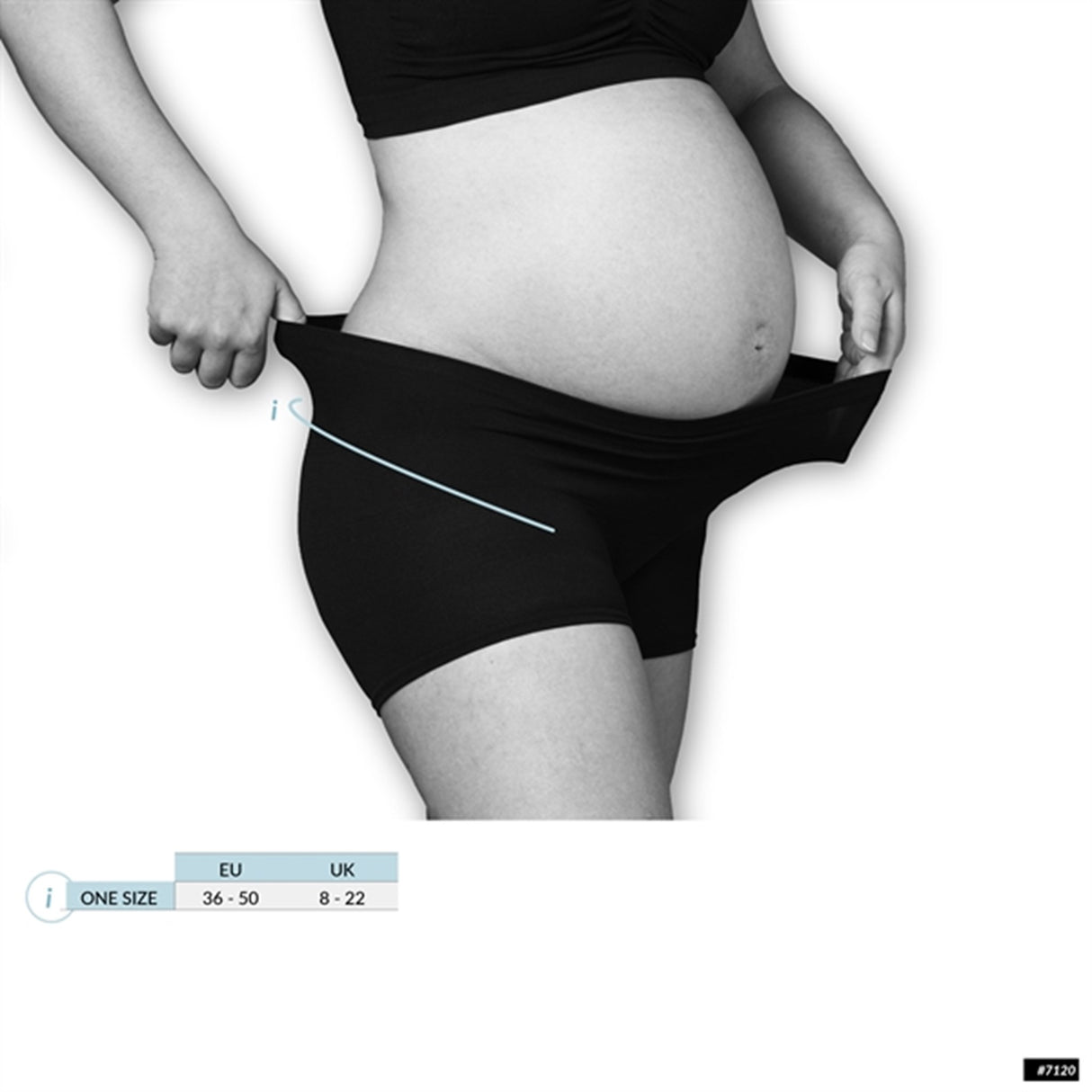 Carriwell Maternity And Hospital Panties Black 2 pcs