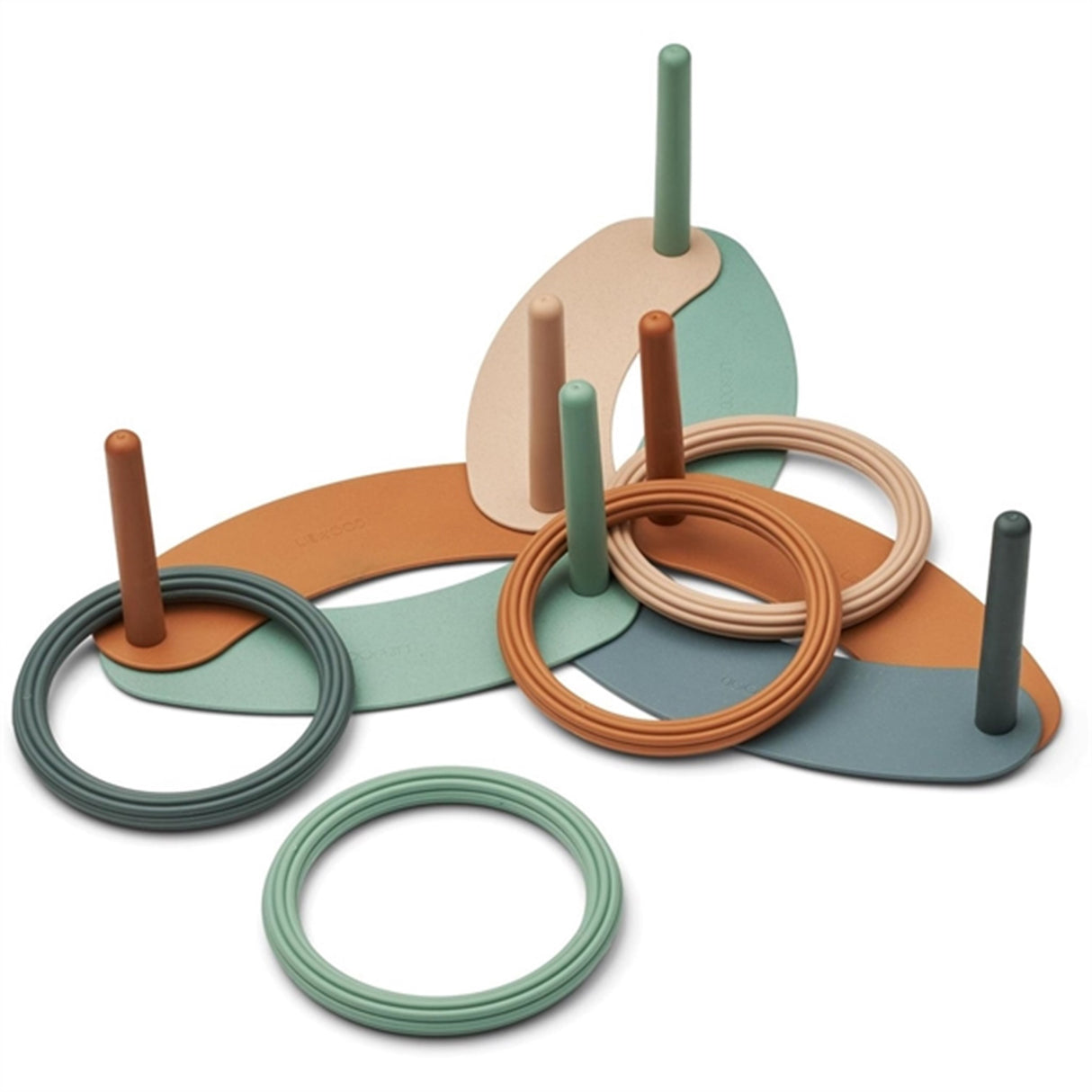 Liewood Nova Ring Toss Game Mustard Multi Mix