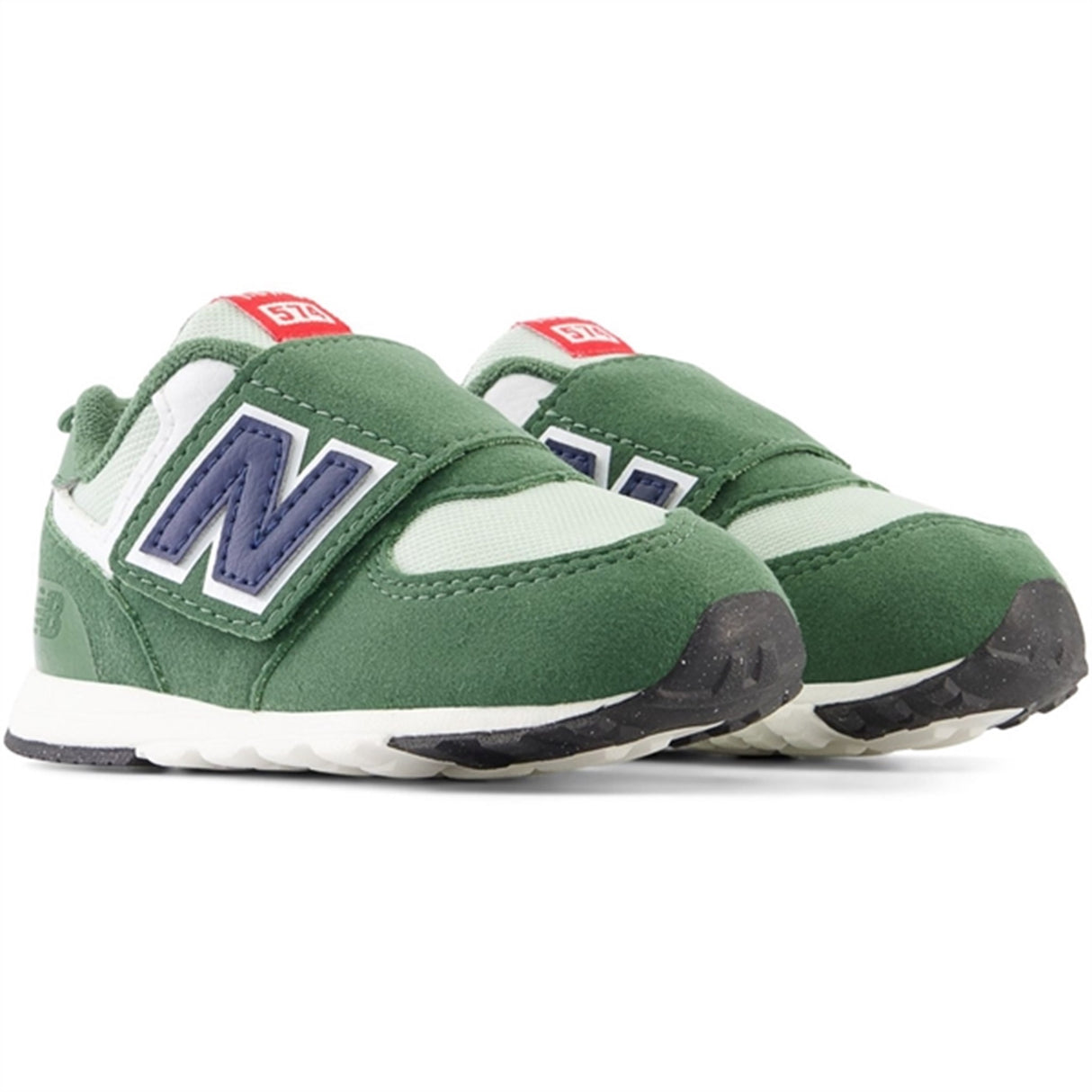 New Balance 574 Hook & Loop Sneakers Nori