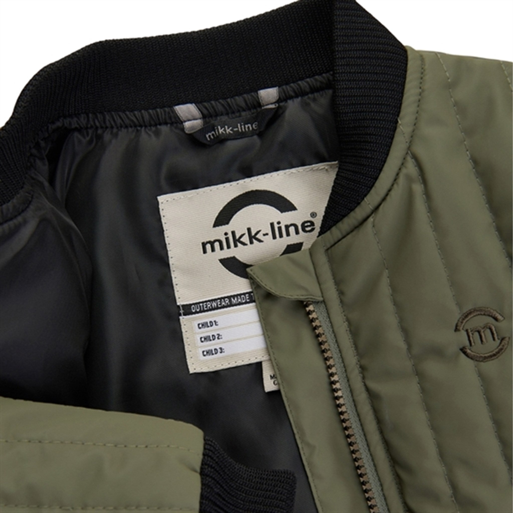 Thermo Jacket Dusty Olive - Mikk-Line → Luksusbaby.com