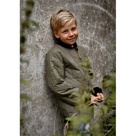 Mikk-Line Thermo Jacket Dusty Olive 2