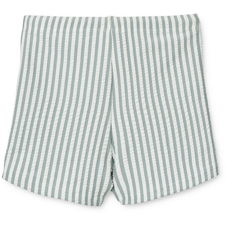 Liewood Otto Swim Pants Y/D Stripe: Sea Blue/White 2