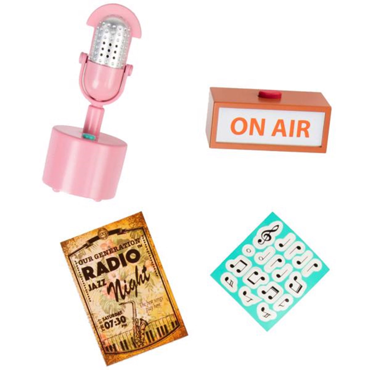 Our Generation Doll Accessories Retro - Radio