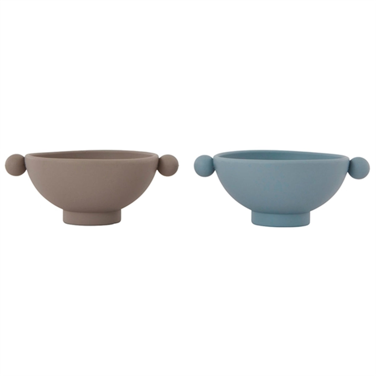 OYOY Tinka Inka Bowl Dusty Blue/Clay