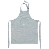 OYOY Gobi Apron White/Dusty Blue