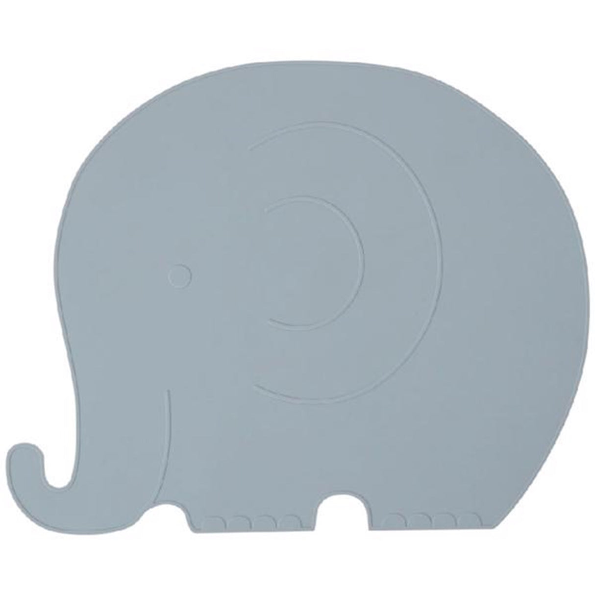 OYOY Placemat Henry Elephant Pale Blue