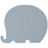 OYOY Placemat Henry Elephant Pale Blue