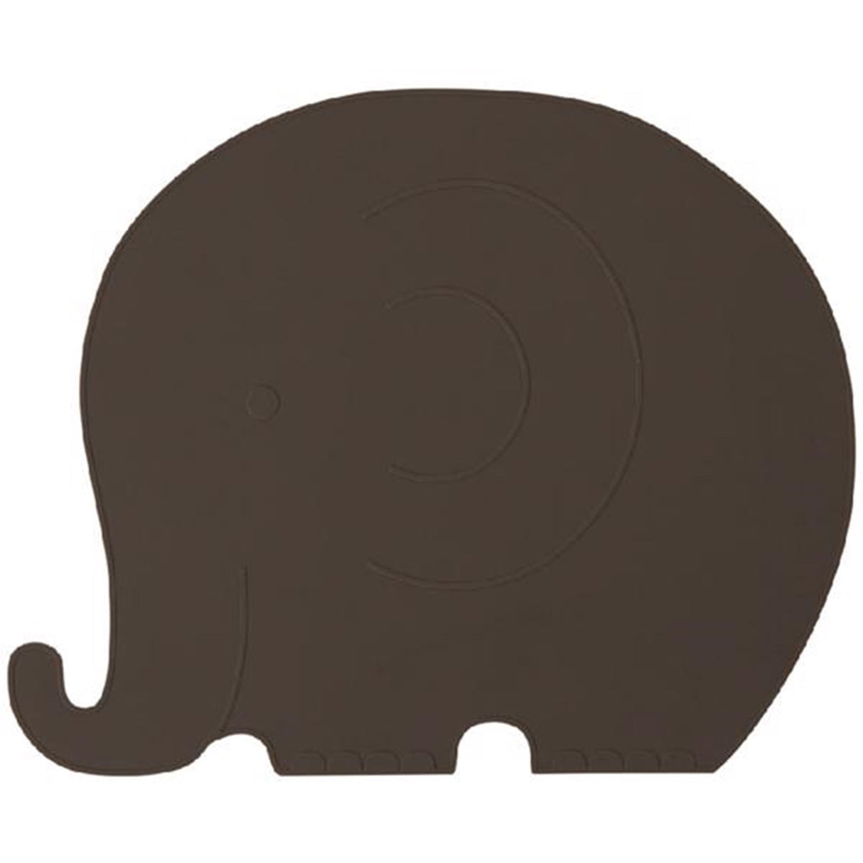 OYOY Placemat Henry Elephant Choco