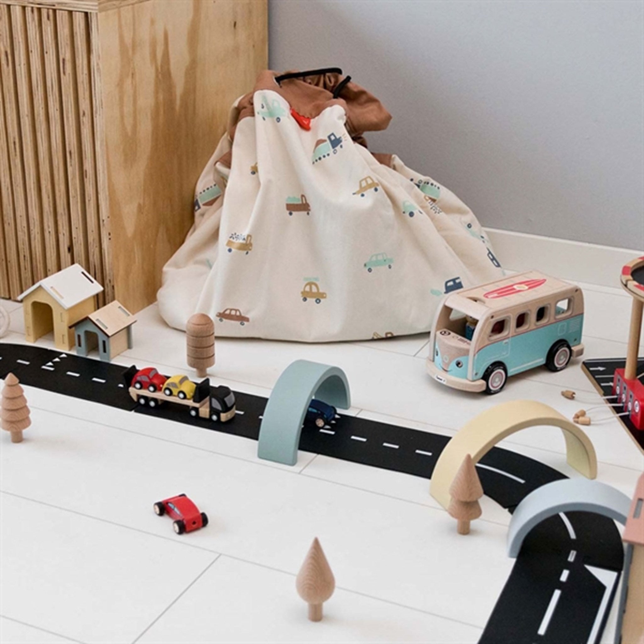 Play&Go 2-in-1 Play Mat Big Cars 5