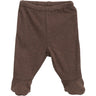 Serendipity Newborn Chestnut Pants w. Foot