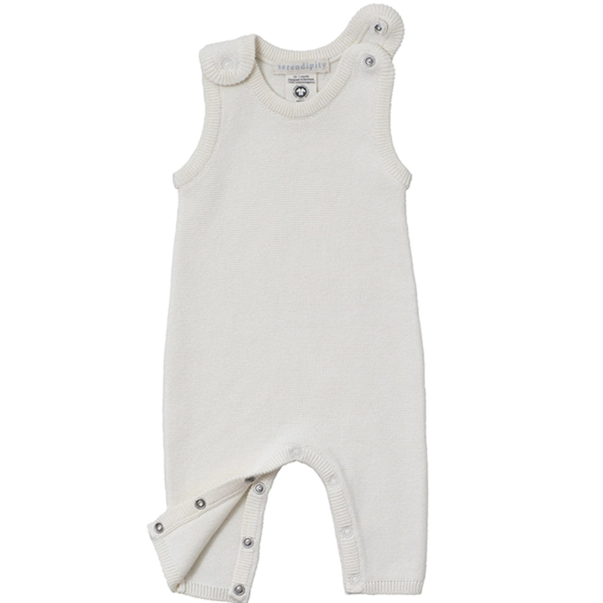 Serendipity Newborn Creme Romper 3