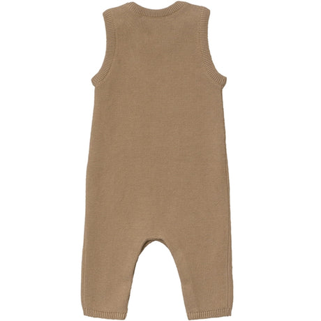 Serendipity Newborn Tan Romper 2