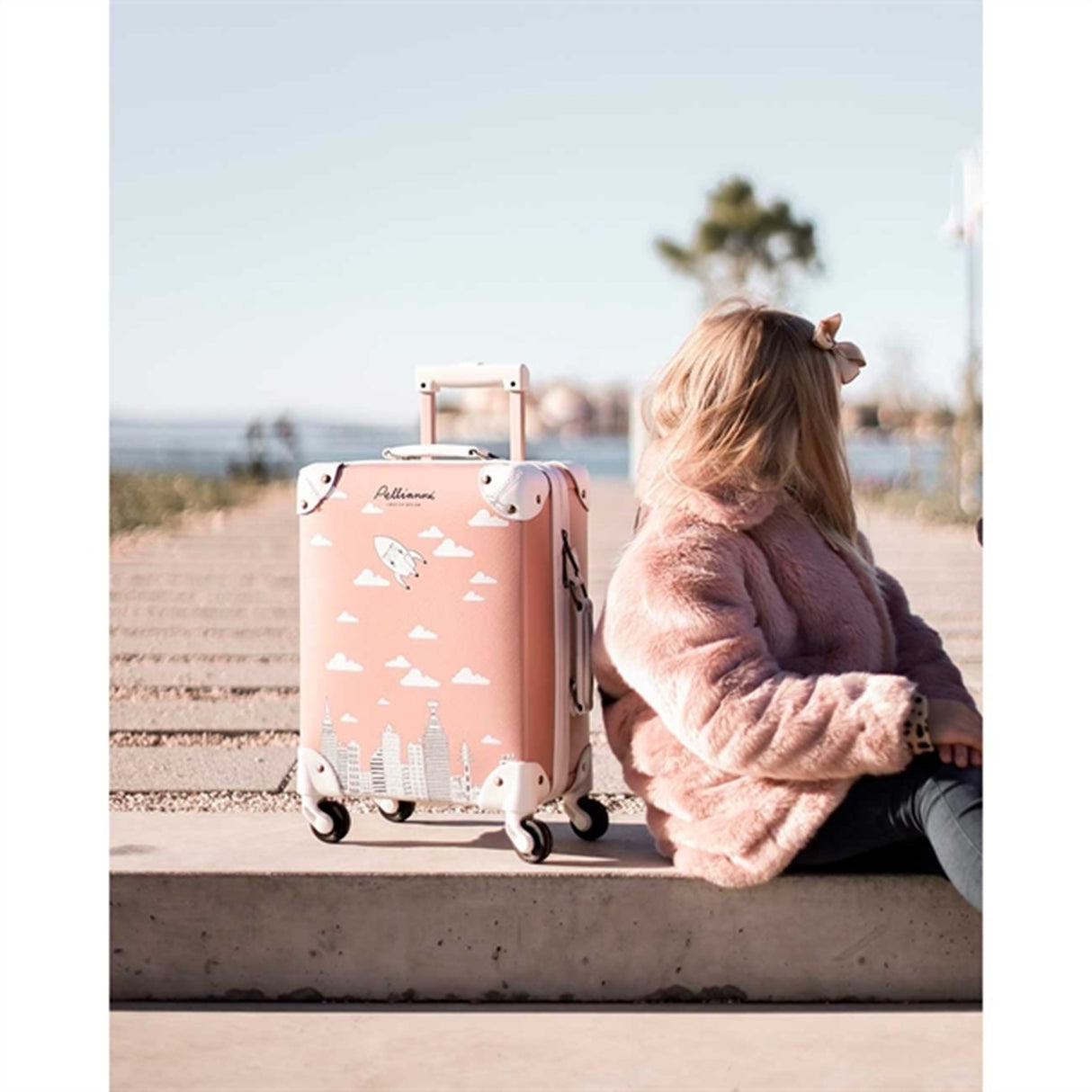 Pellianni City Suitcase Rose 3