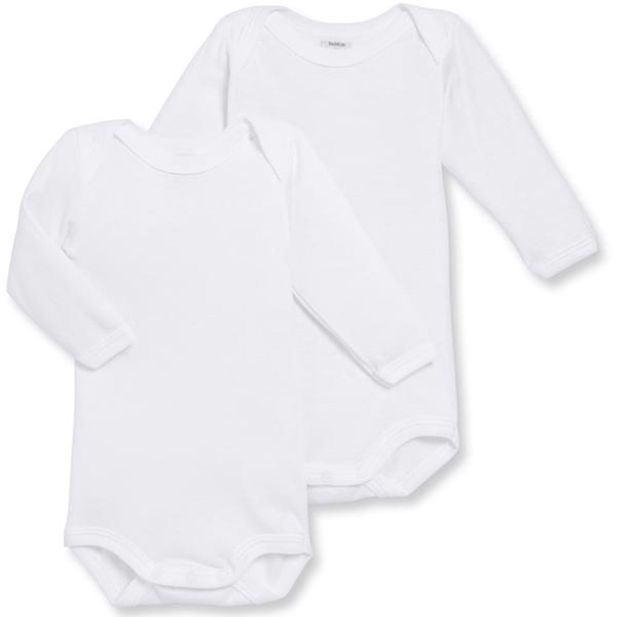 Petit Bateau Lot 2 Bodies ML White