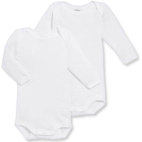 Petit Bateau Lot 2 Bodies ML White