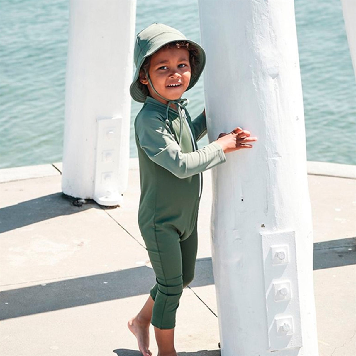 Petit Crabe Army Frey UV Sunhat