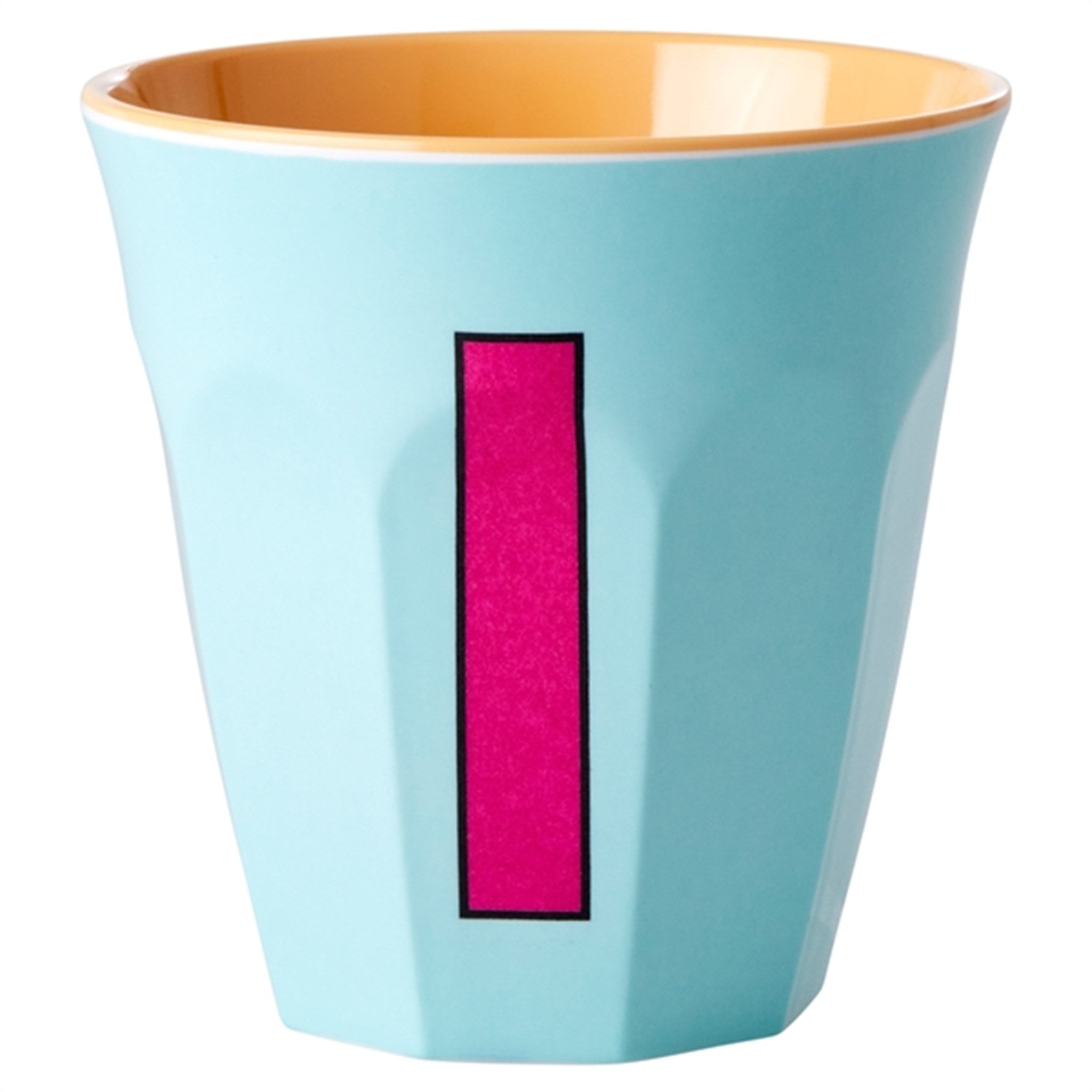 RICE Pinkish Colors Melamine Alphabet Cup 6