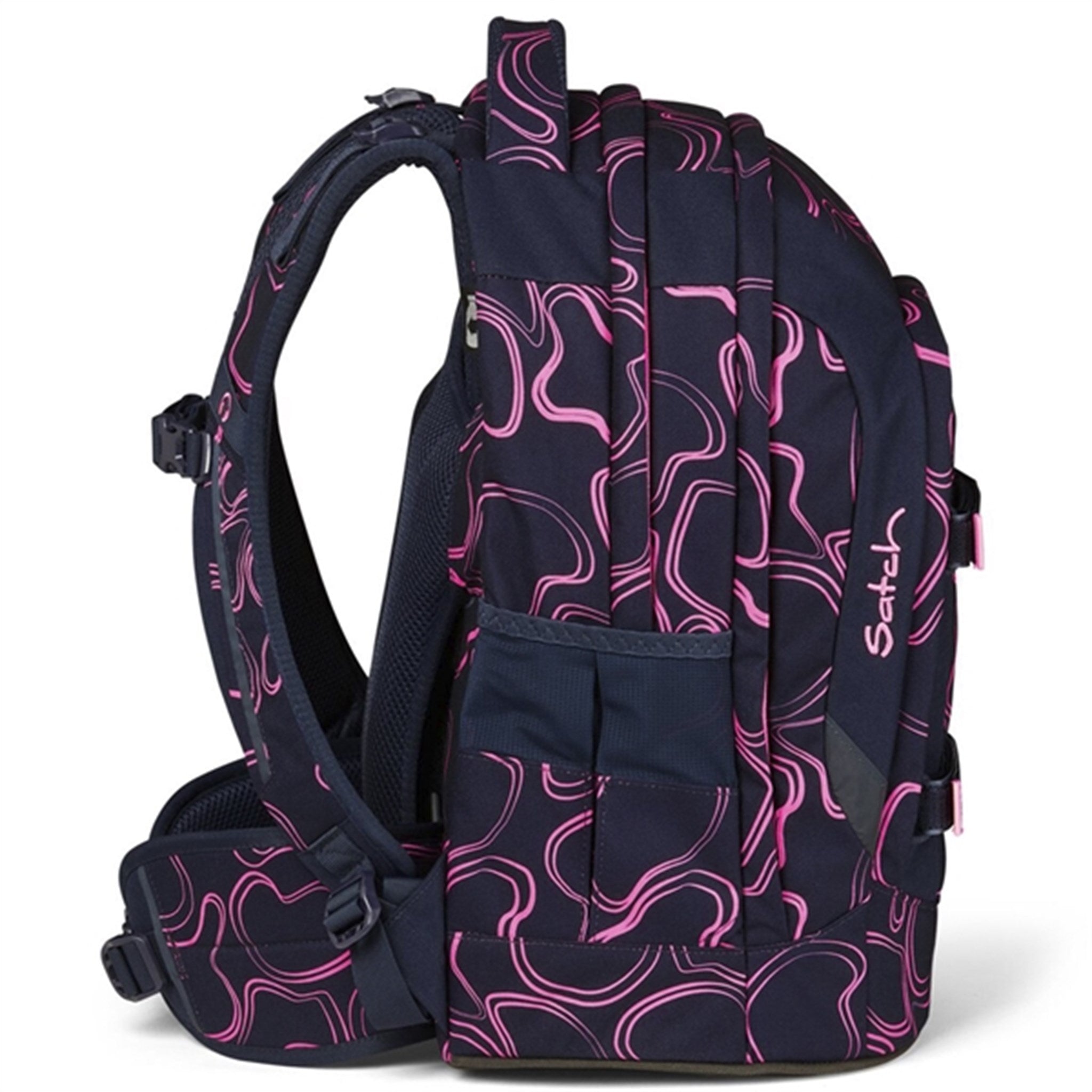 Satch Pack School Bag Pink Supreme 3