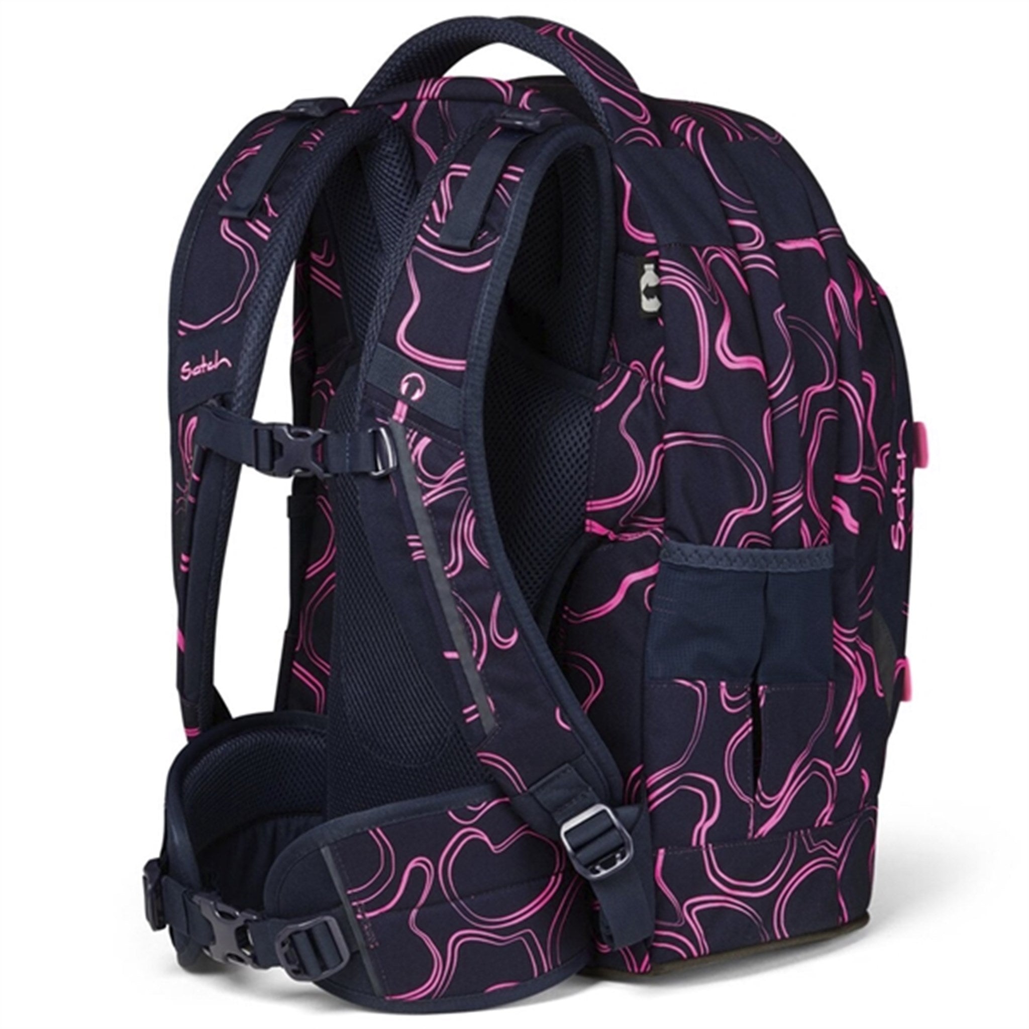 Satch Pack School Bag Pink Supreme 4