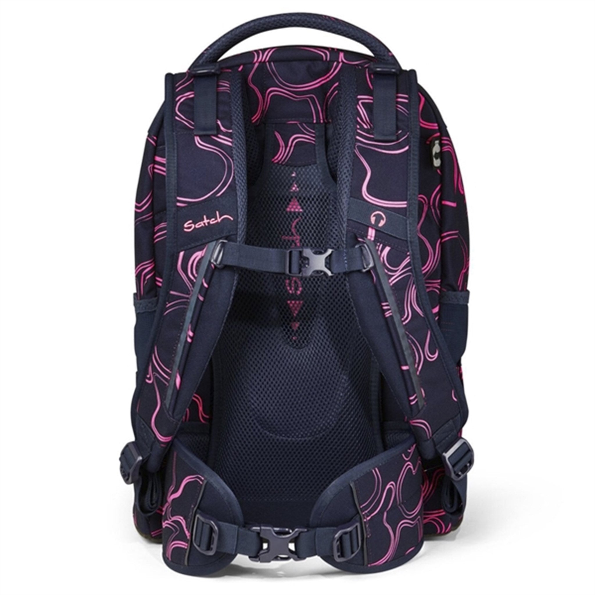Satch Pack School Bag Pink Supreme 5
