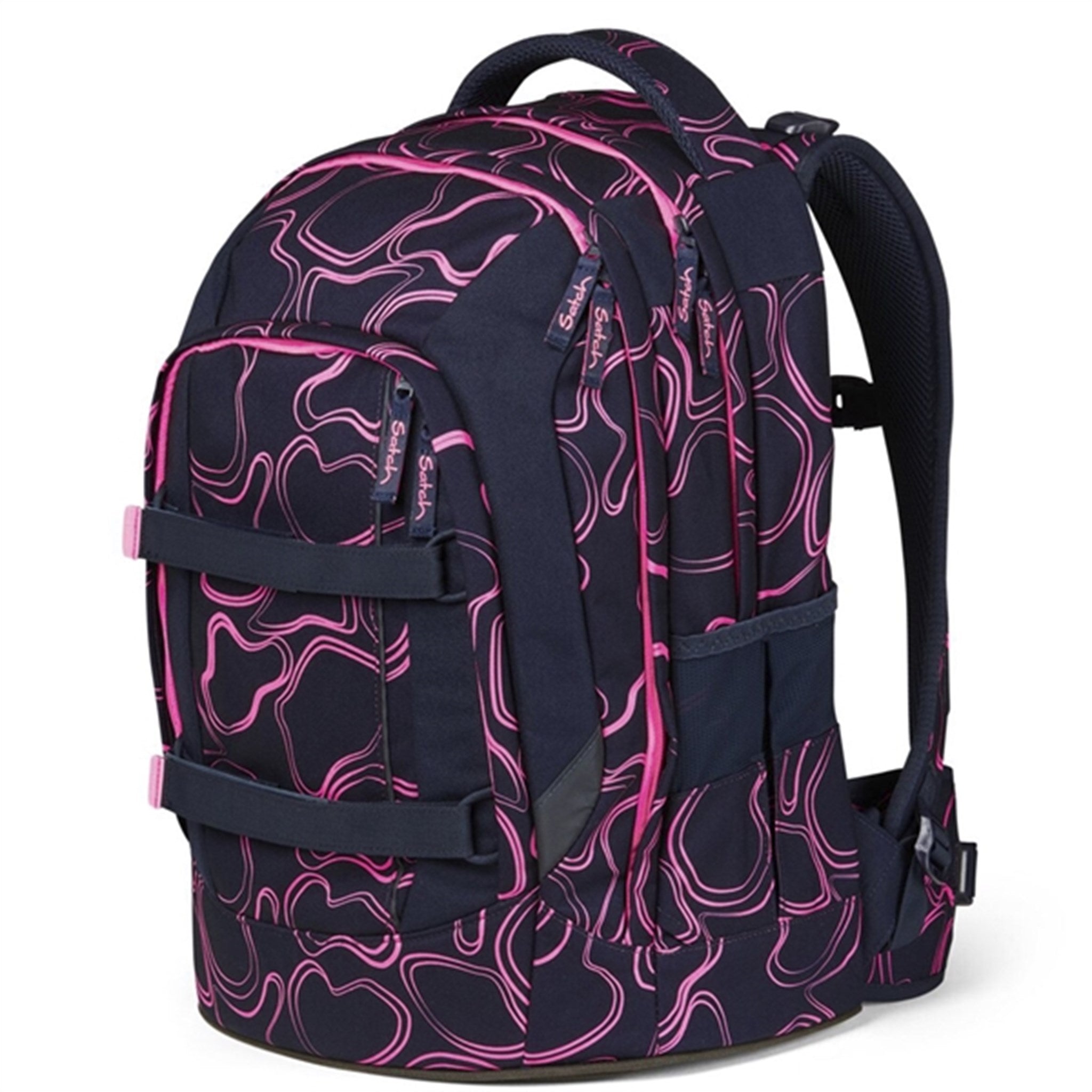 Satch Pack School Bag Pink Supreme 8