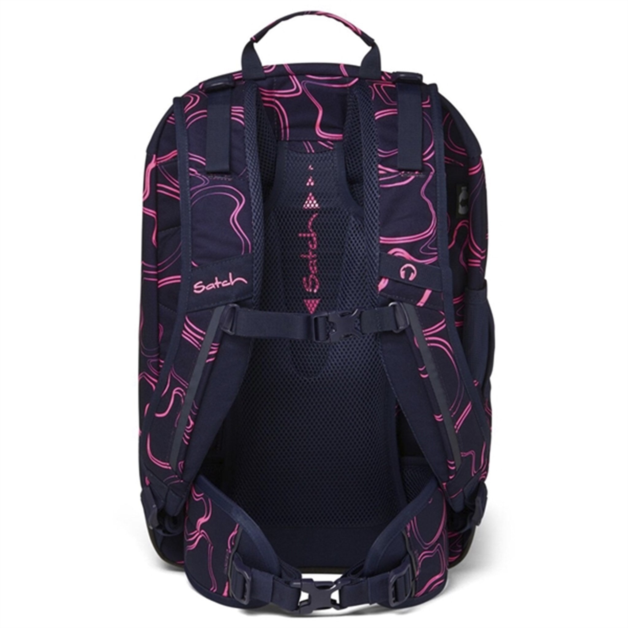 Satch Air School Bag Pink Supreme 3