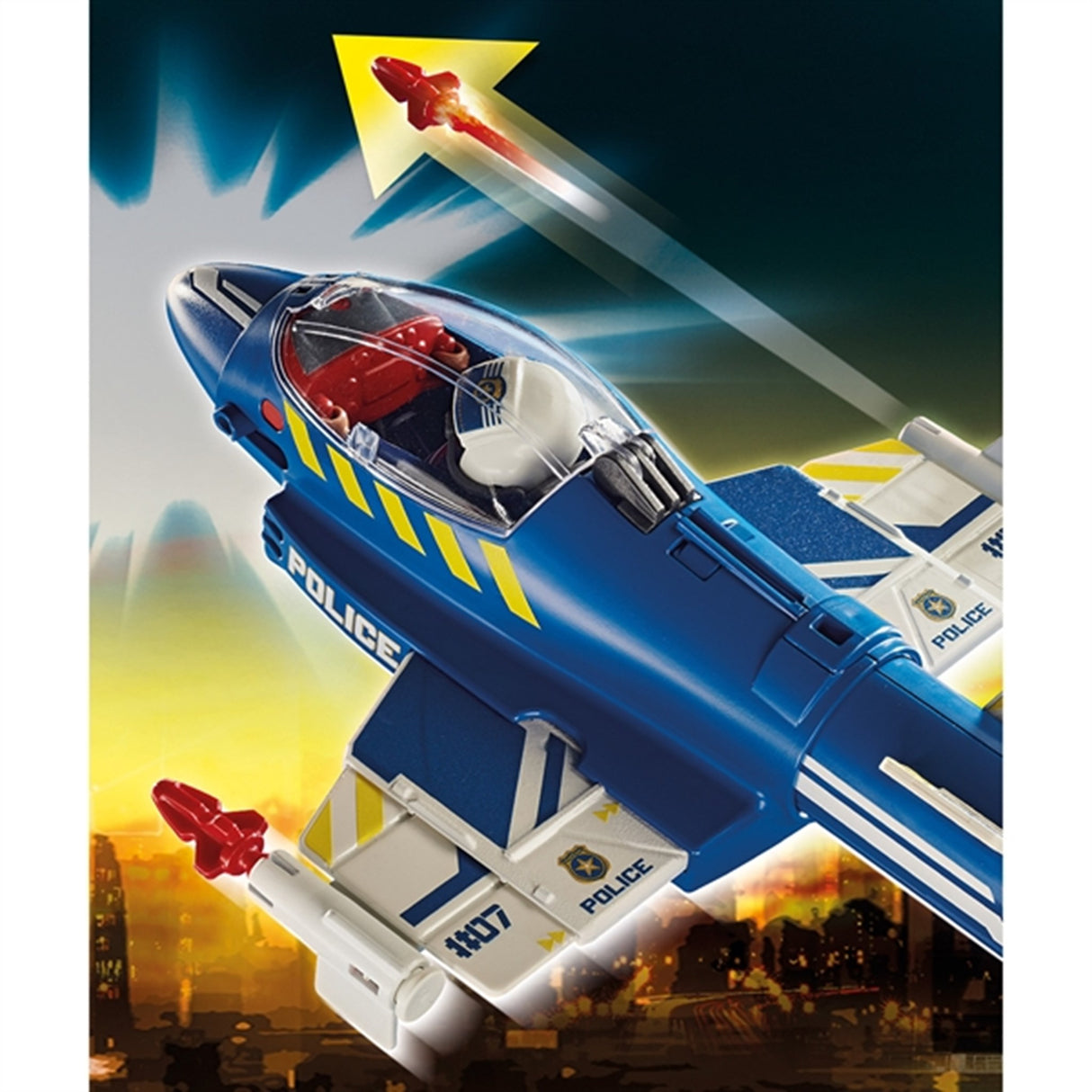 Playmobil® City Action - Police Jet with Drone