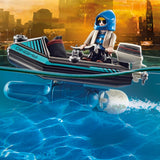 Playmobil® City Action - Police Jet Pack with Boat