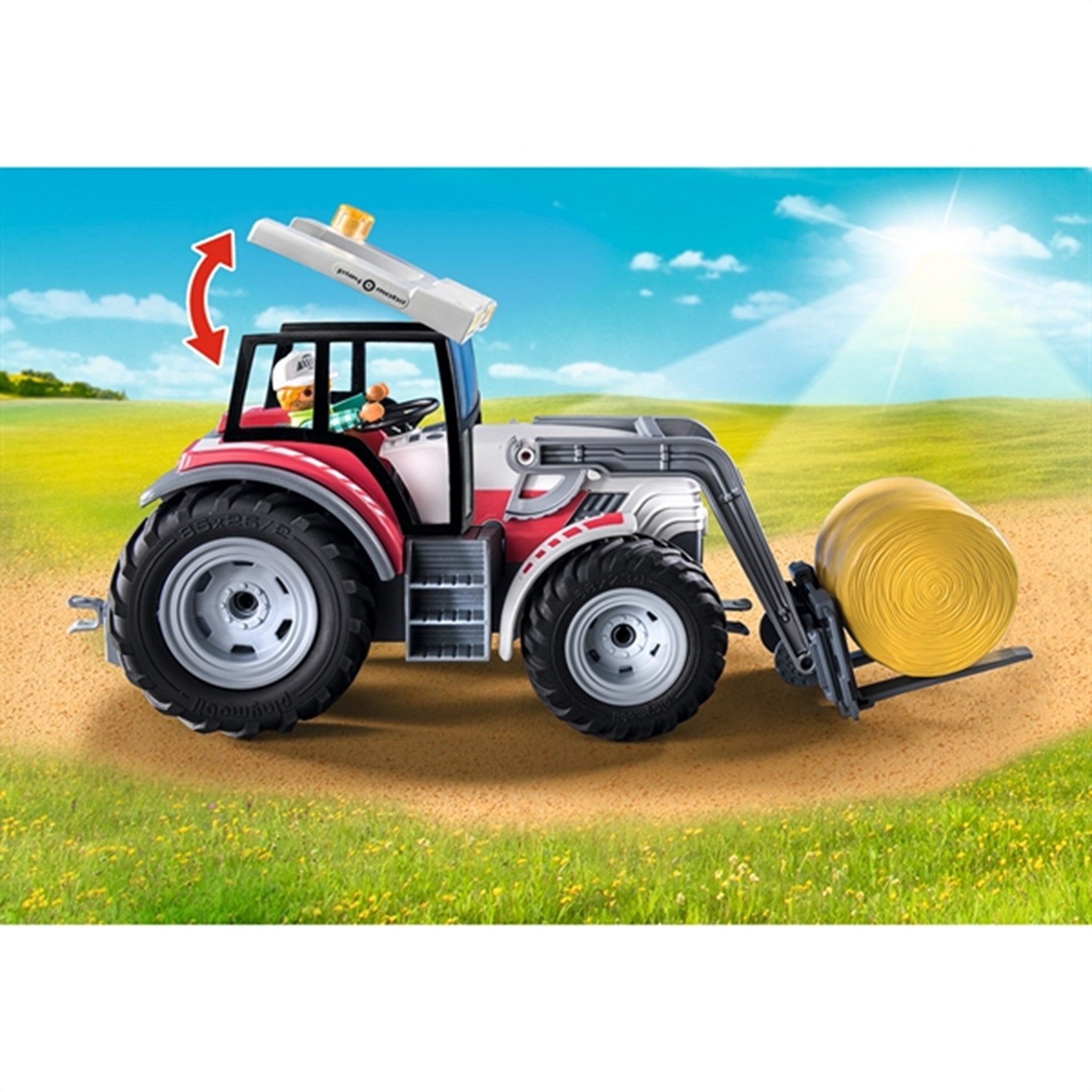 Playmobil® Country - E-Tractor with Charging Station 3