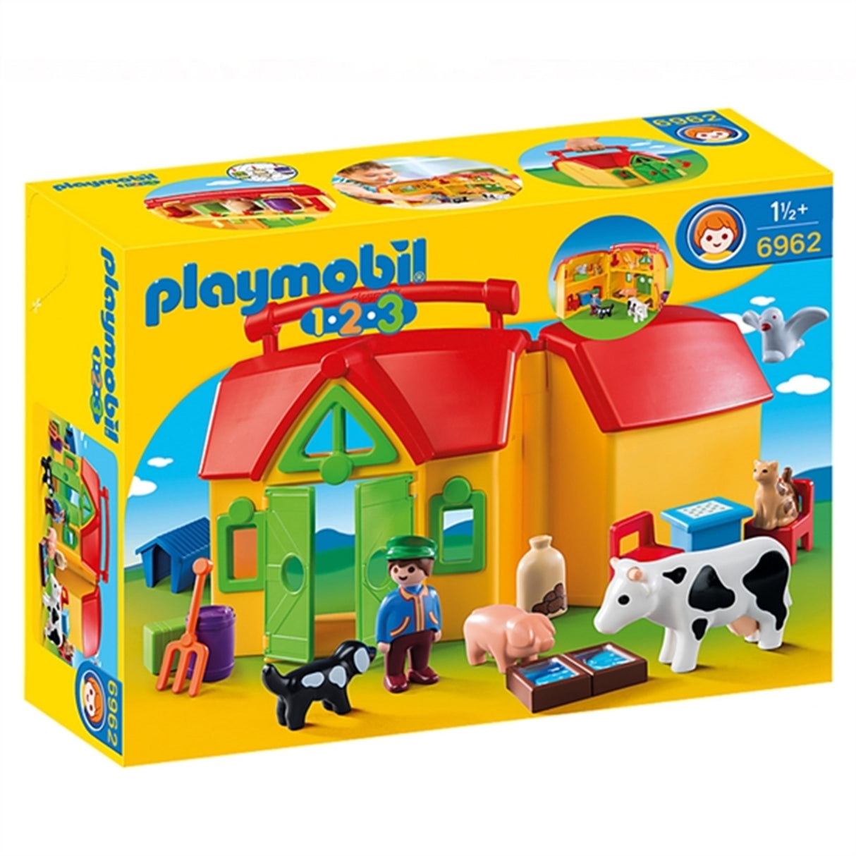 Playmobil® 1.2.3 My Take Along Farm