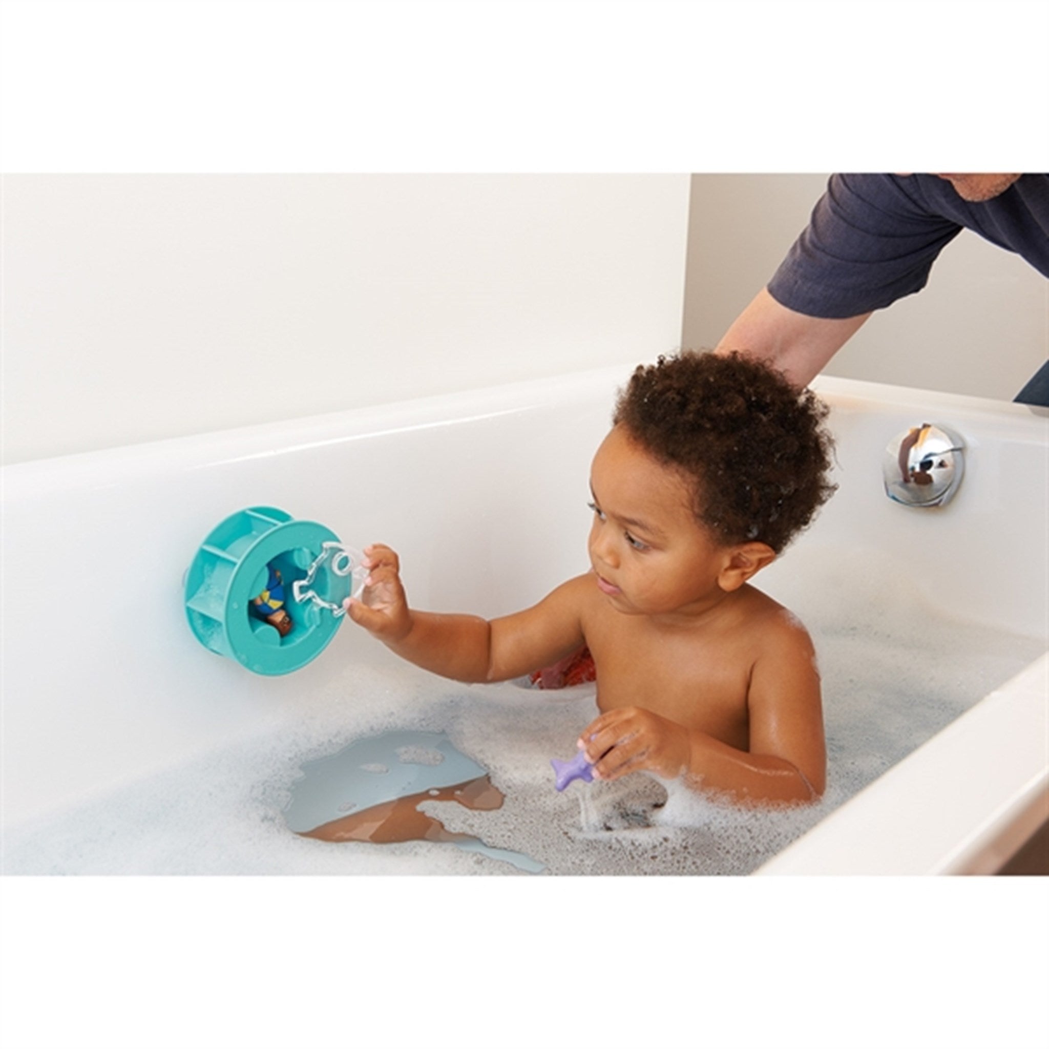 Playmobil® 1.2.3 Aqua - Water Wheel with Baby Shark 2