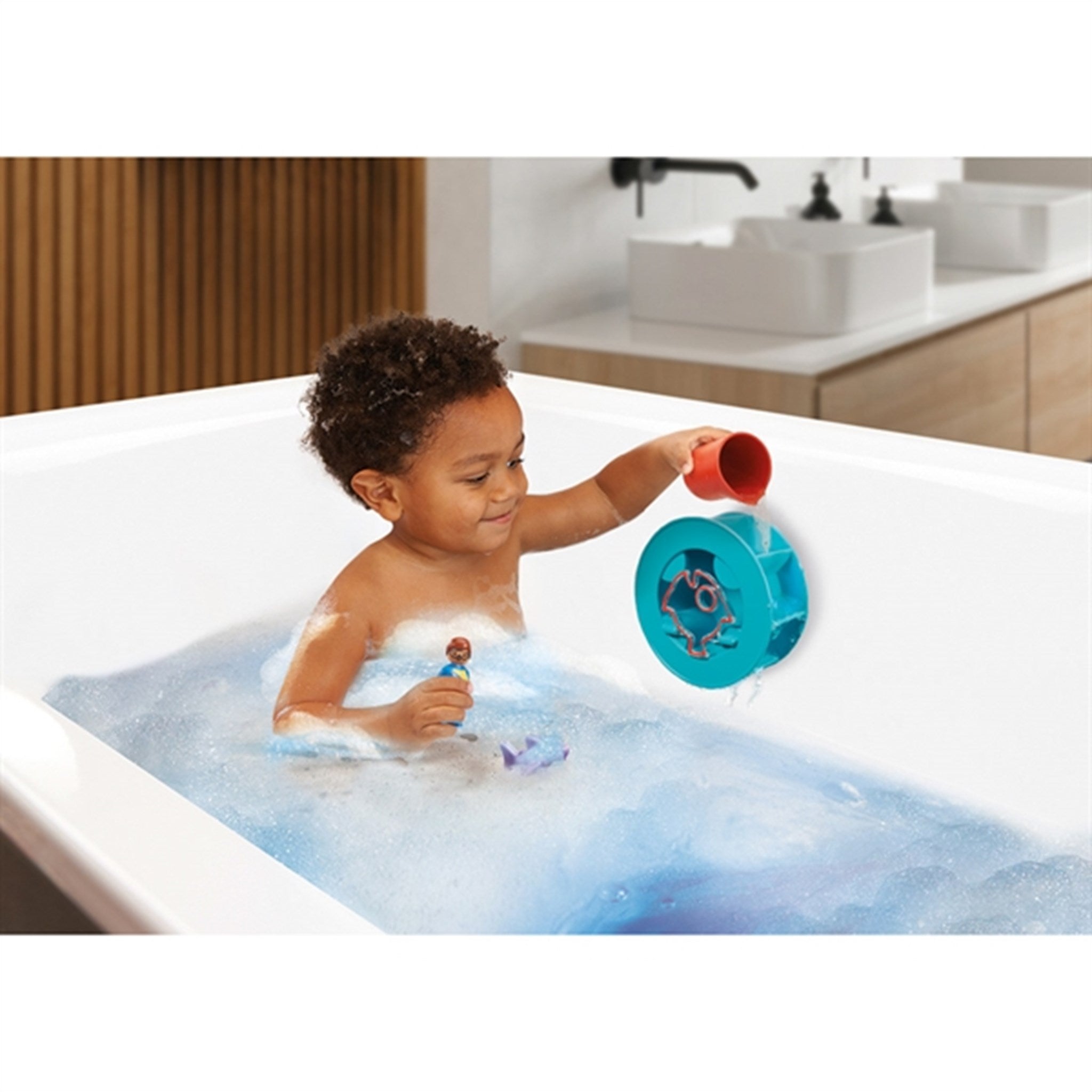 Playmobil® 1.2.3 Aqua - Water Wheel with Baby Shark 3