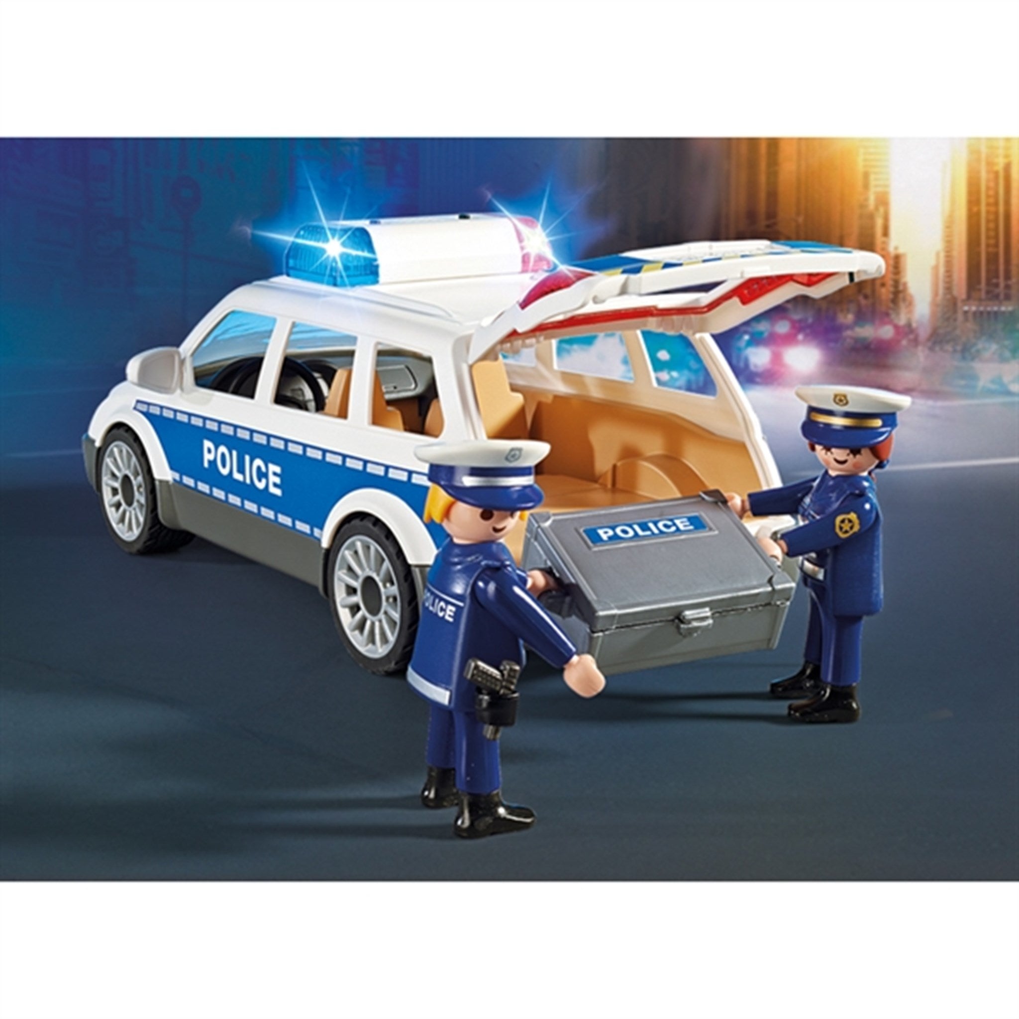 Playmobil® City Action - Squad Car with Lights and Sound 3