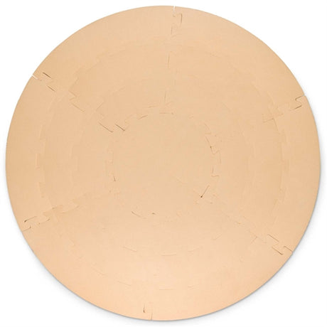 That's Mine Foam Play Mat Round Soft Beige