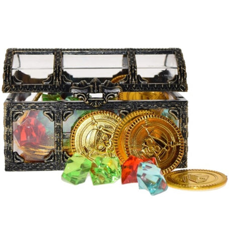 Pocket Money Treasure Chest With Gold & Diamonds