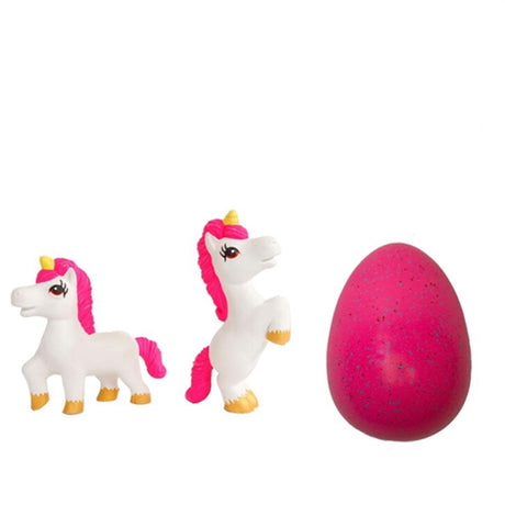 Pocket Money Growing Unicorn Egg Pink 20 cm