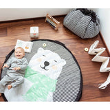 Play&Go 3-i-1 Play Mat Soft Polar bear 8