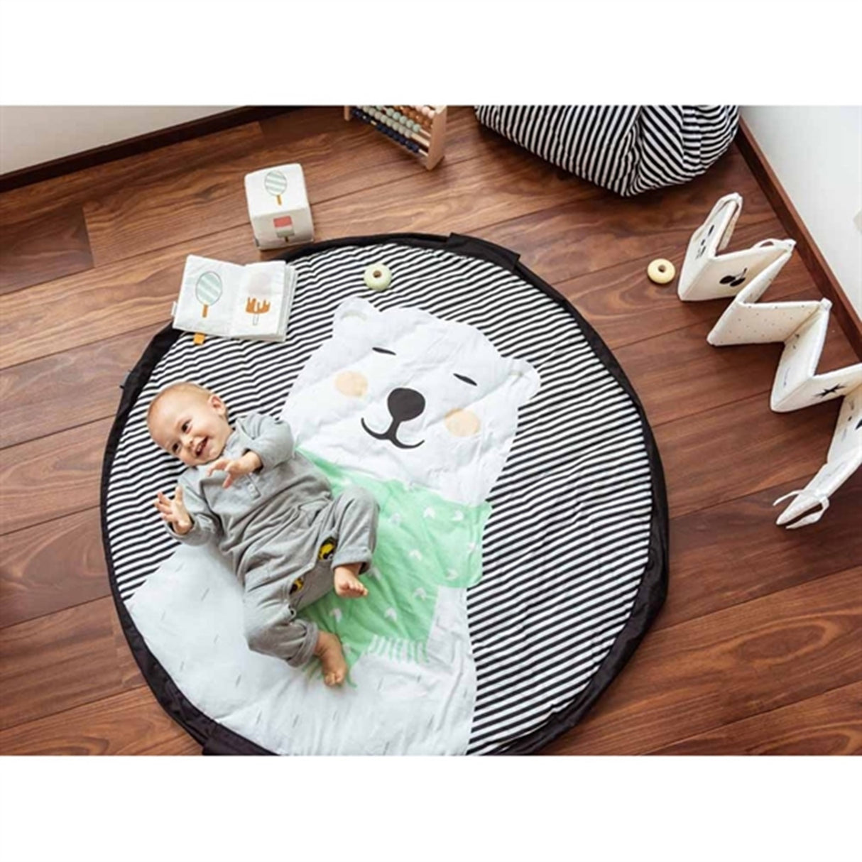 Play&Go 3-i-1 Play Mat Soft Polar bear 2