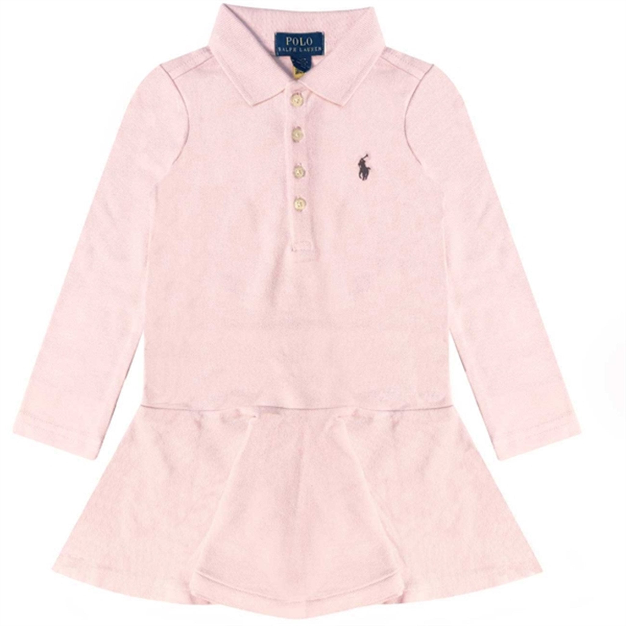 Polo Ralph Lauren Girl Dress Hint Of Pink/Navypp