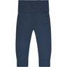 Petit Piao® Dark Denim Pants Rib Knit Fold