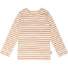 Petit Piao® Cafè Rose/Off White Blouse Modal Striped