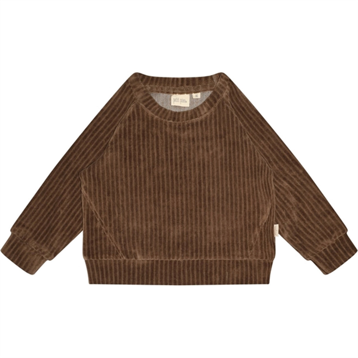 Petit Piao® Walnut Sweatshirt Velvet