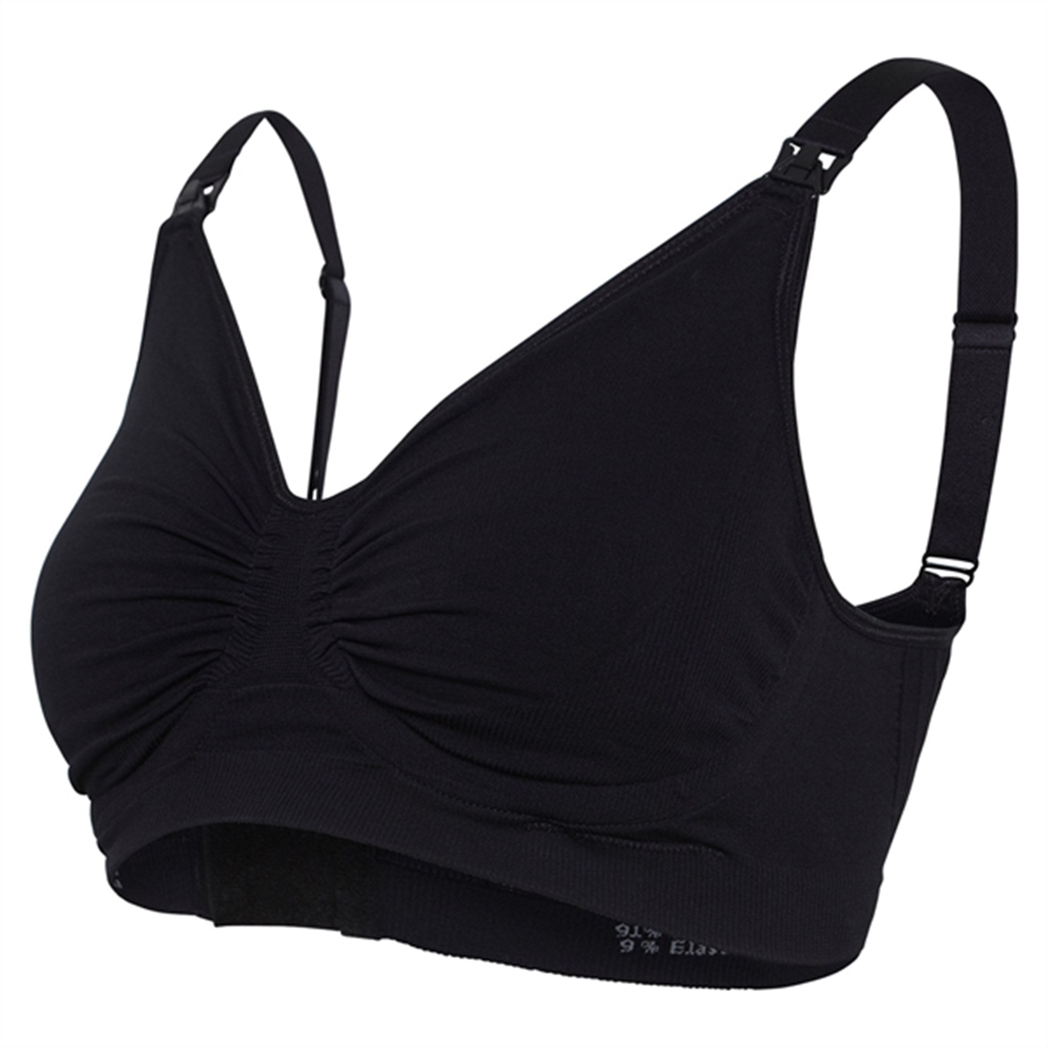 Carriwell Maternity And Nursing Bra With Carri-Gel Support Black