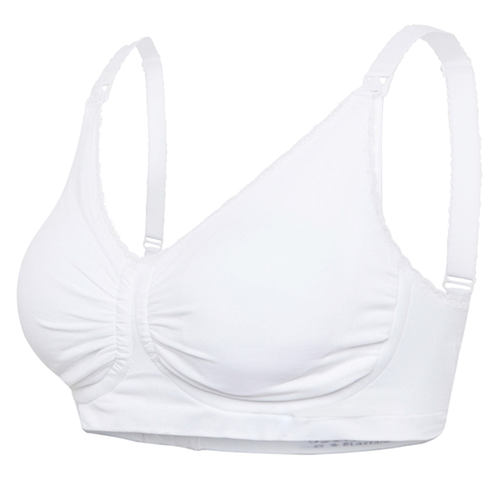 Carriwell Maternity And Nursing Bra With Padded Carri-Gel Support Whit