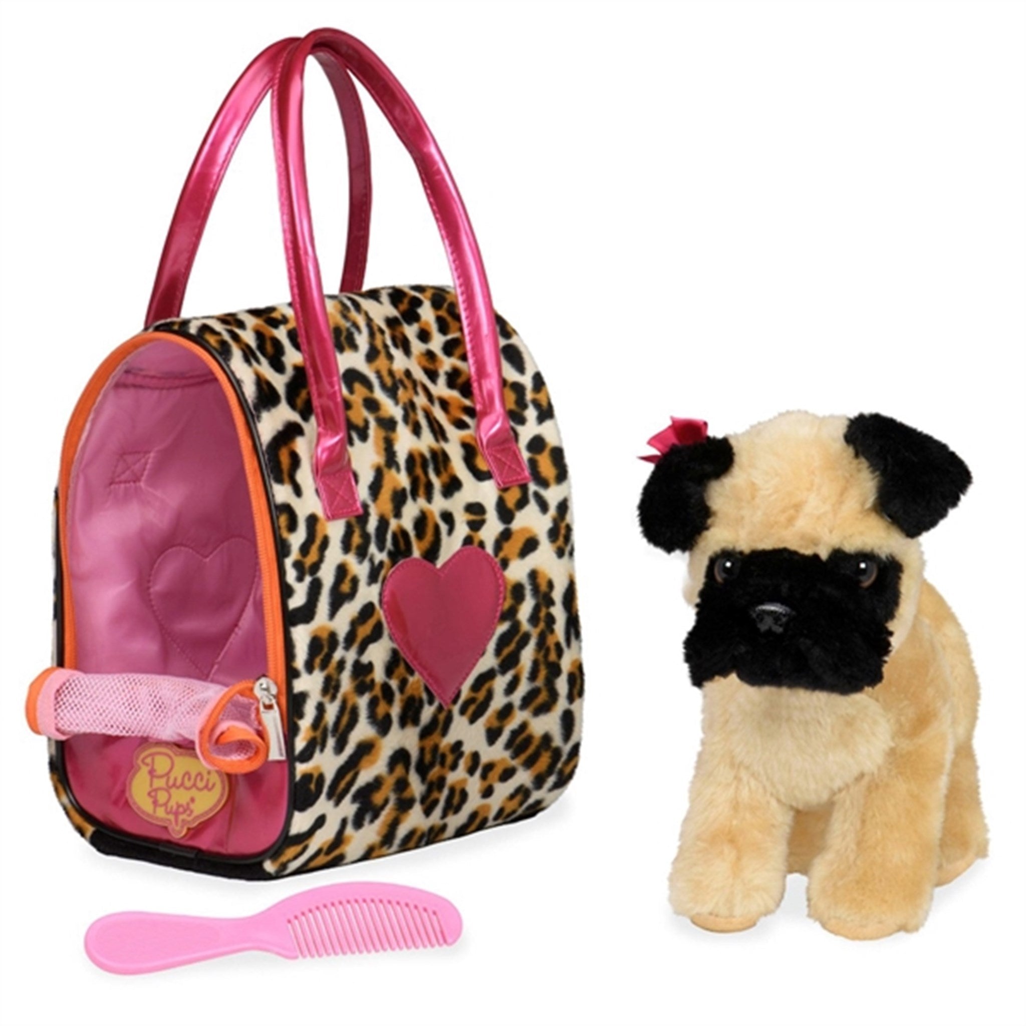 Pucci Pups Dog in Bag Leopard